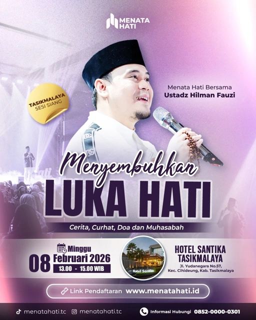 Image of MH Tasikmalaya Sesi Jam 13 | Menyembuhkan Luka Hati | Minggu, 08 Februari 2026