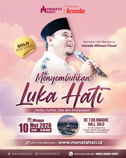 Image of MH Solo Sesi Jam 13 | Menyembuhkan Luka Hati | Minggu, 10 Mei 2026