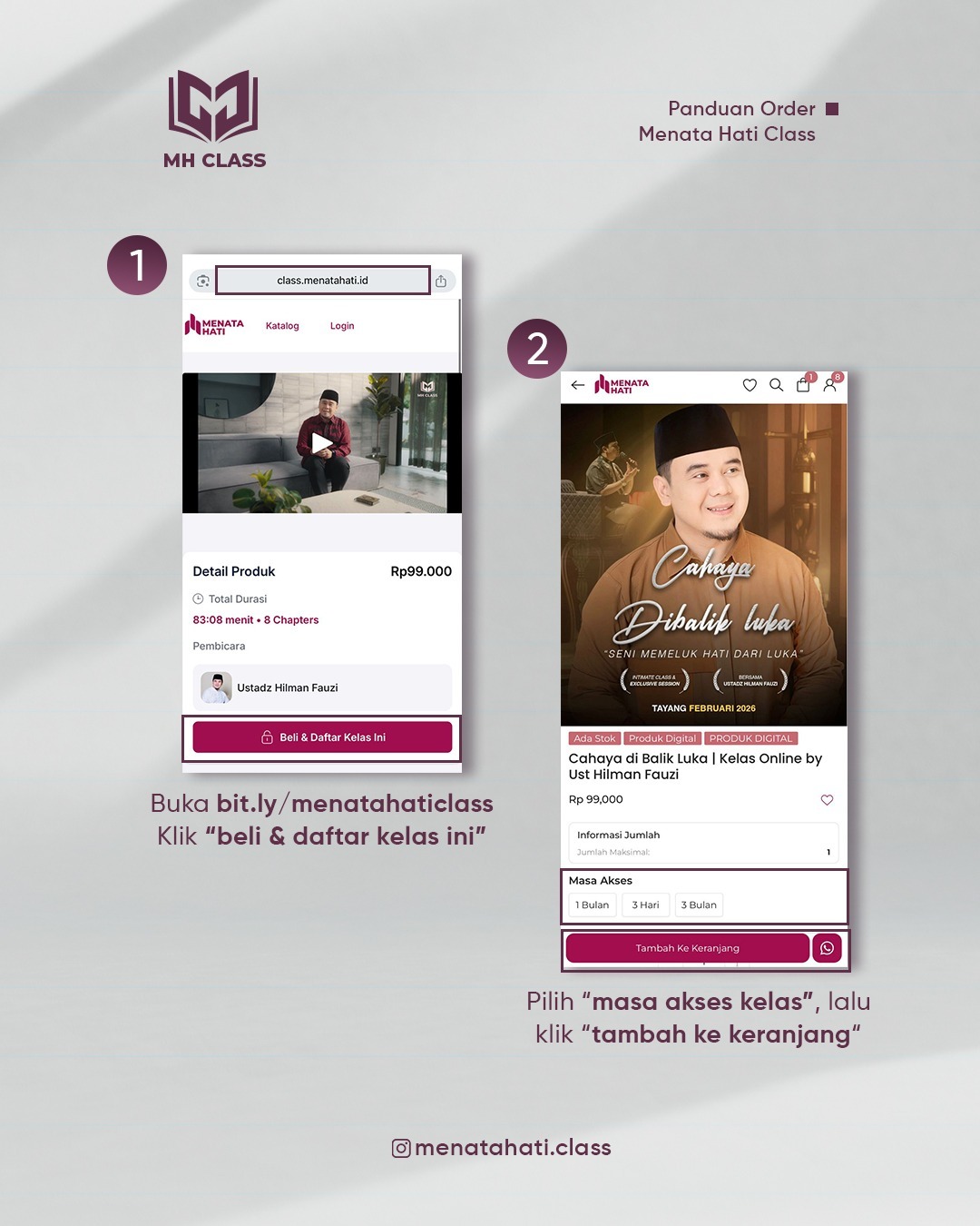 Cahaya di Balik Luka | Kelas Online by Ust Hilman Fauzi