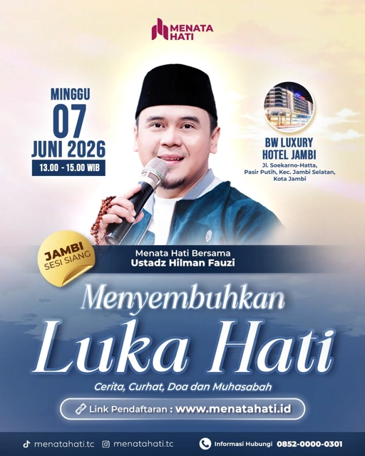 Image of MH Jambi Sesi Jam 13 | Menyembuhkan Luka Hati | Minggu, 07 Juni 2026