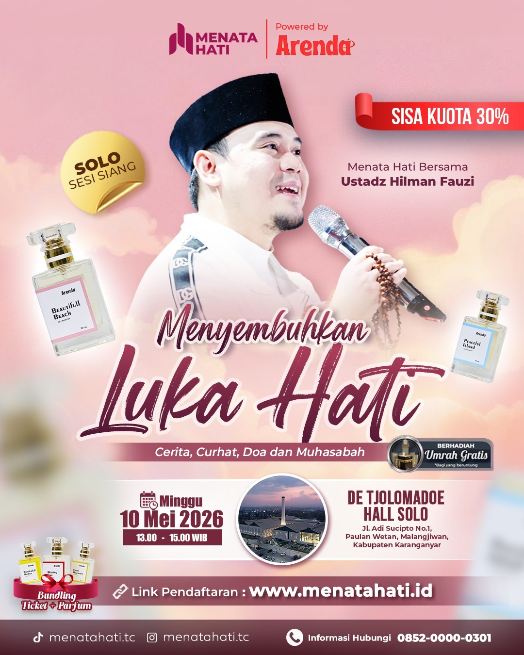 MH Solo plus PARFUM ARENDA Sesi Jam 13 | Menyembuhkan Luka Hati | Minggu, 10 Mei 2026