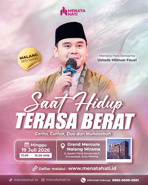 Image of MH Malang Sesi Jam 13 | Saat Hidup Terasa Berat | Minggu, 19 Juli 2026
