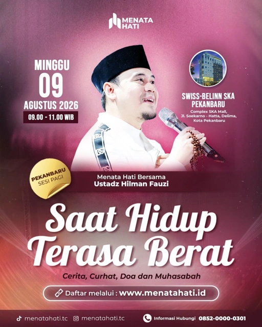 Image of MH Pekanbaru Sesi Jam 09 | Saat Hidup Terasa Berat | 09 Agustus 2026