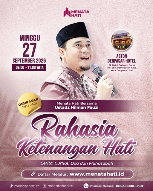 MH Denpasar Sesi Jam 09 | Rahasia Ketenangan Hati | 27 September 2026
