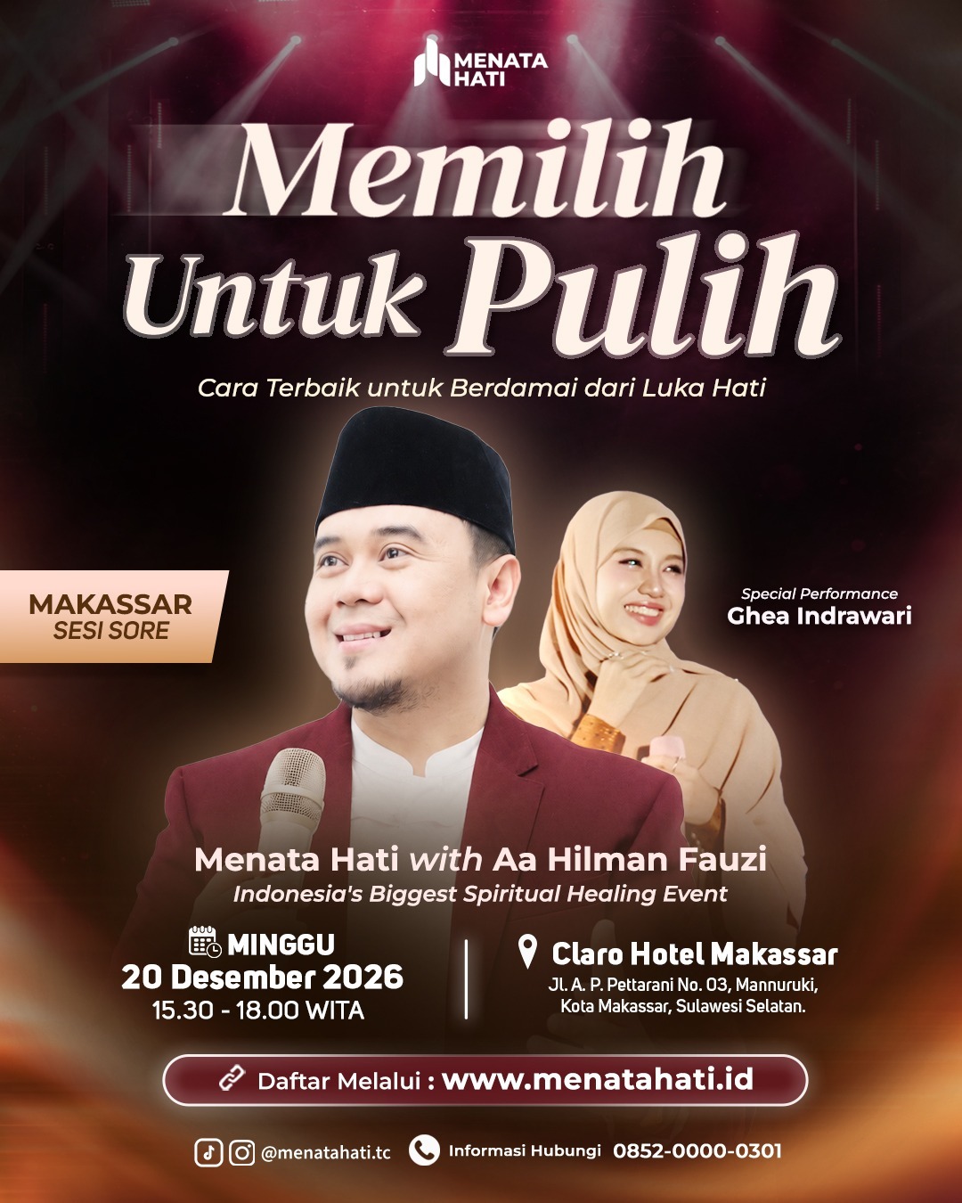 MH Makassar Sesi Sore | Memilih Untuk Pulih | 20 Desember 2026