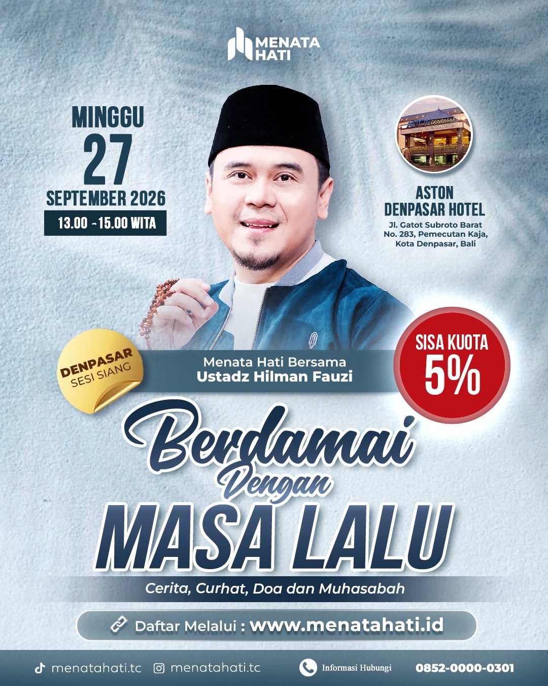 MH Denpasar Sesi Jam 13 | Berdamai Dengan Masa Lalu | 27 September 2026