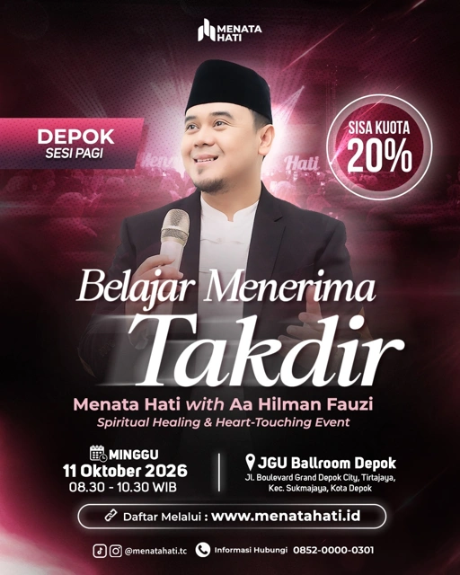 MH Depok Sesi Jam 09 | Belajar Menerima Takdir | 11 Oktober 2026