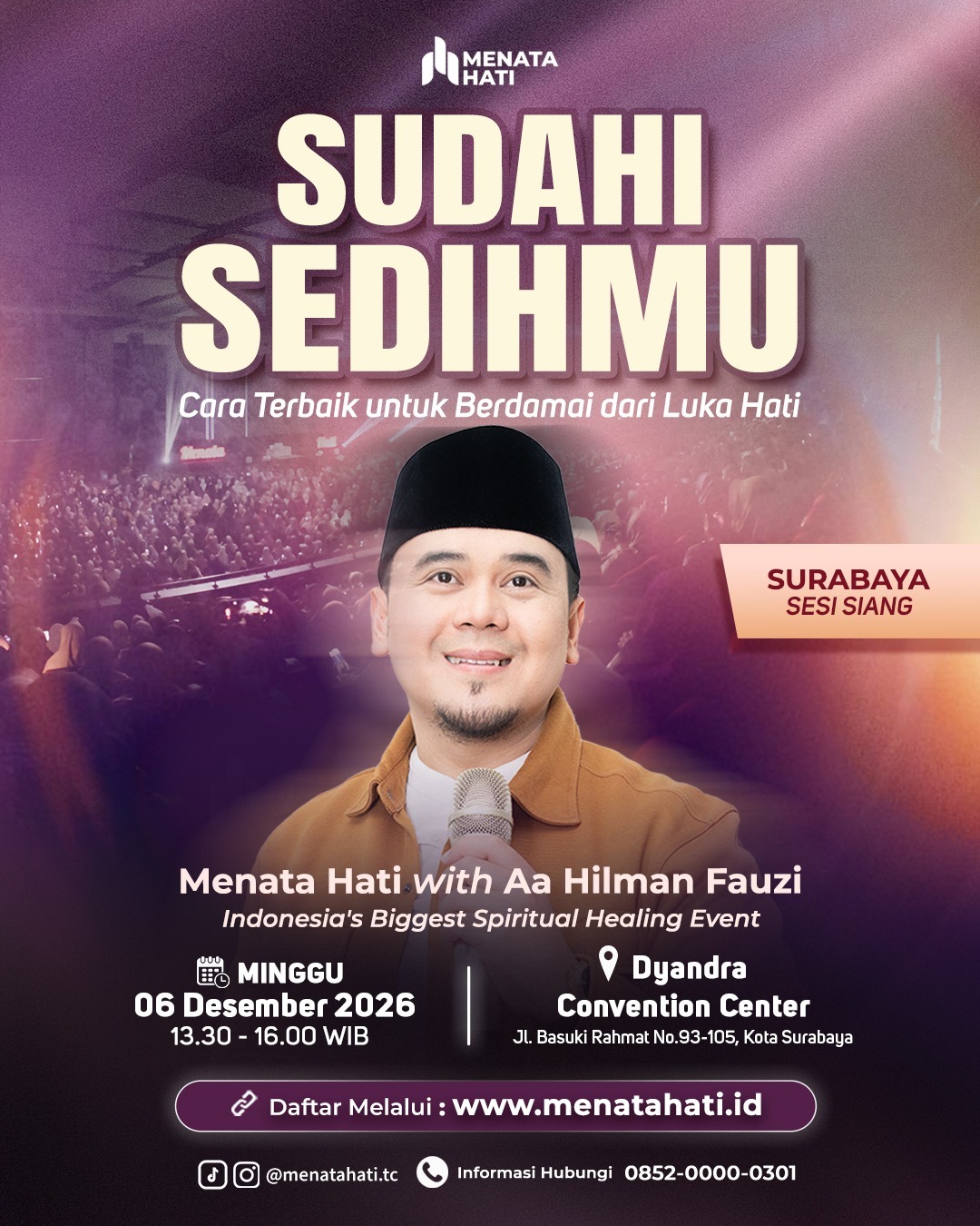 MH Surabaya Sesi Siang | Sudahi Sedihmu | Minggu, 06 Desember 2026