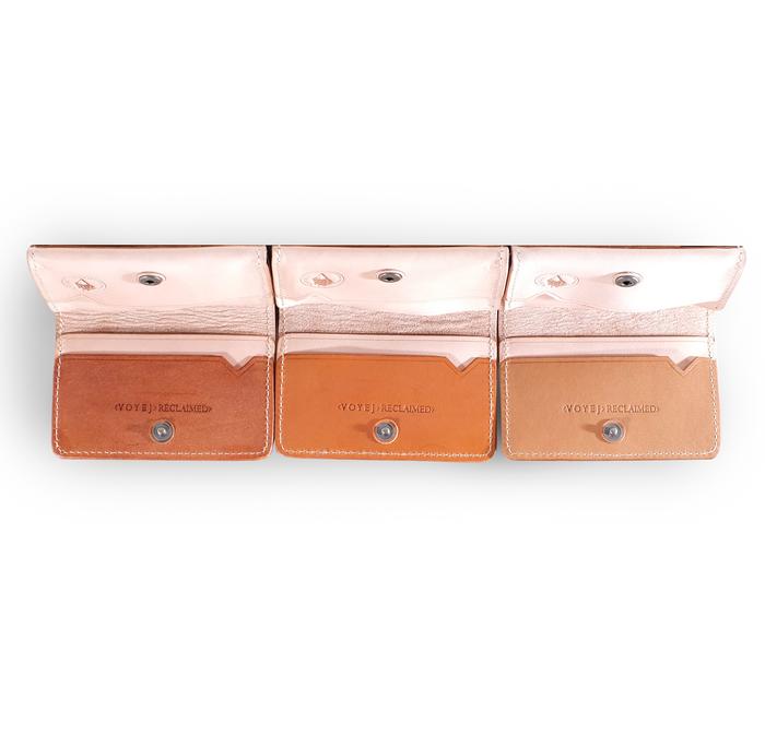VOYEJ Vasa Vestigial Reclaimed - Dompet Kulit Kartu