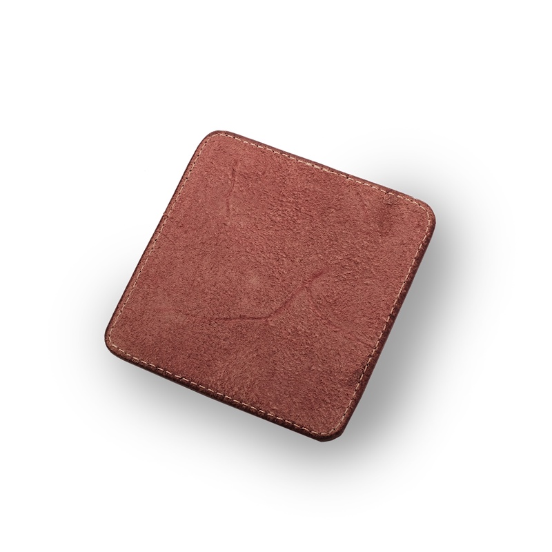 VOYEJ Leather Coaster II - Tatakan Gelas Kulit Sapi Asli