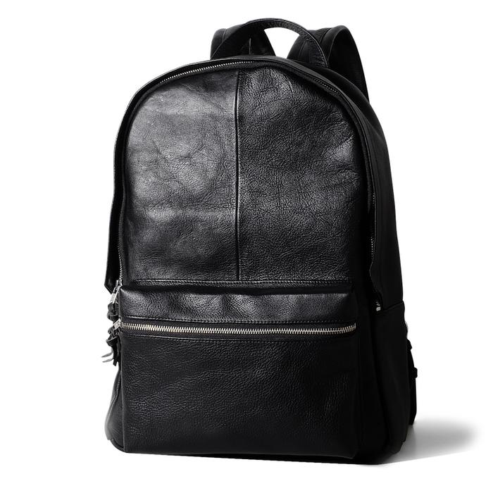 VOYEJ Ark Backpack Black - Backpack Full Kulit Asli