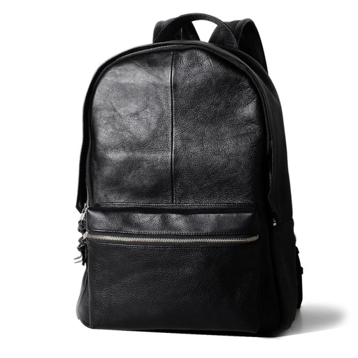Image of VOYEJ Ark Backpack Black - Backpack Full Kulit Asli