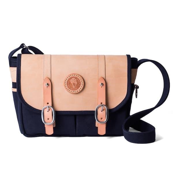 VOYEJ Atlas Bag Natural - Tas Kulit Kanvas Pria