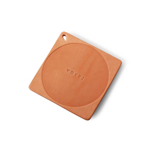 VOYEJ Leather Coaster - Tatakan Gelas Kulit