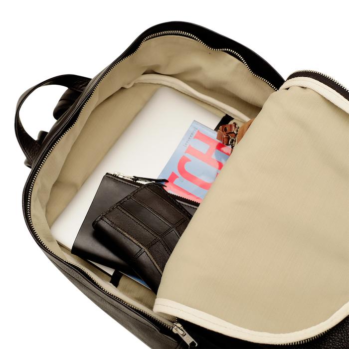 VOYEJ Ark Backpack Black - Backpack Full Kulit Asli