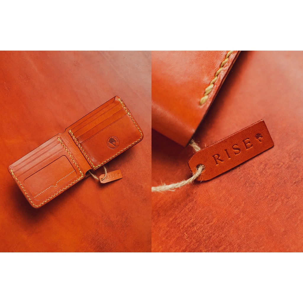 VOYEJ Karimata IV RISE - Dompet Lipat Bifold Pria Kulit Asli Pull Up