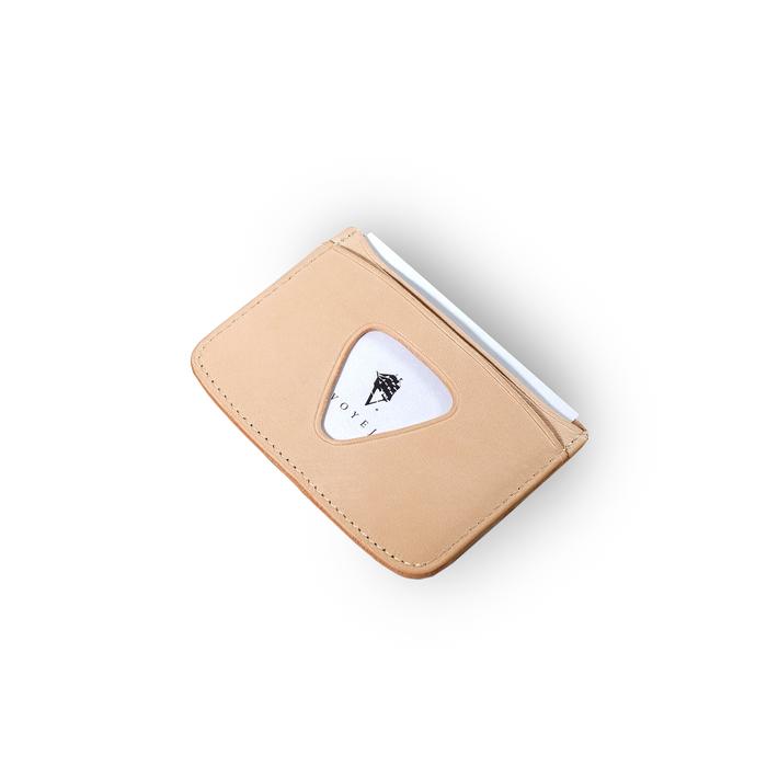 VOYEJ (Project 360) VASA IV Natural - Dompet kartu pria kulit asli