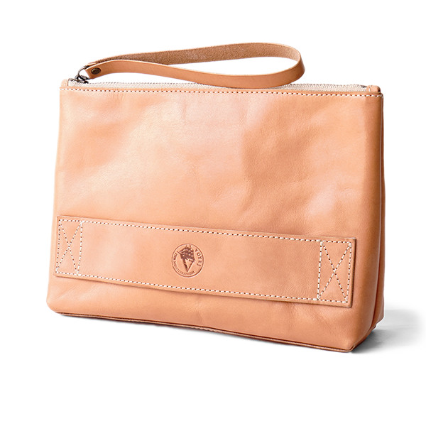 VOYEJ Sena Natural - Pouch Kulit Pria
