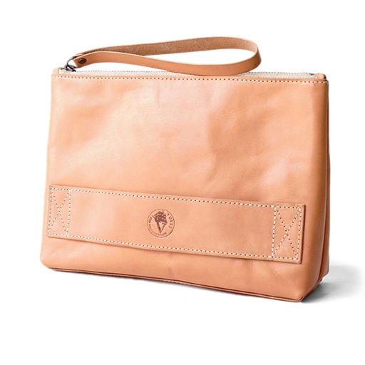 Image of VOYEJ Sena Natural - Pouch Kulit Pria