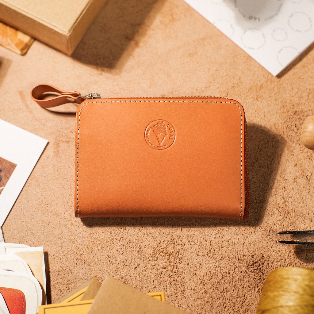 VOYEJ (Project360) Vasa V - Dompet Kartu Zipper Unisex Kulit Sapi Asli