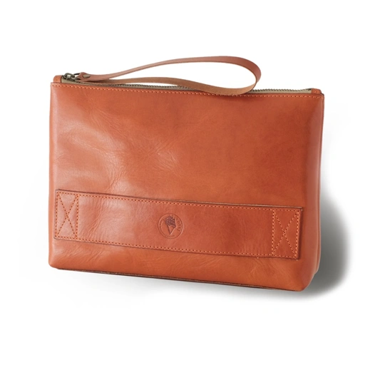 Image of VOYEJ Sena Pouch RISE - Pouch Kulit Pull Up Minimalis Unisex