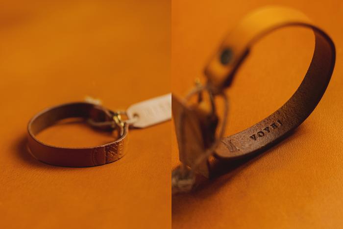 VOYEJ Bracelet IX RISE - Gelang Kulit Asli Pull Up Unisex