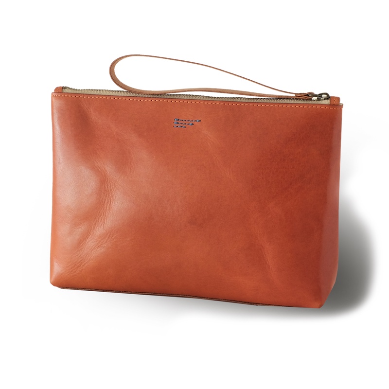 VOYEJ Sena Pouch RISE - Pouch Kulit Pull Up Minimalis Unisex