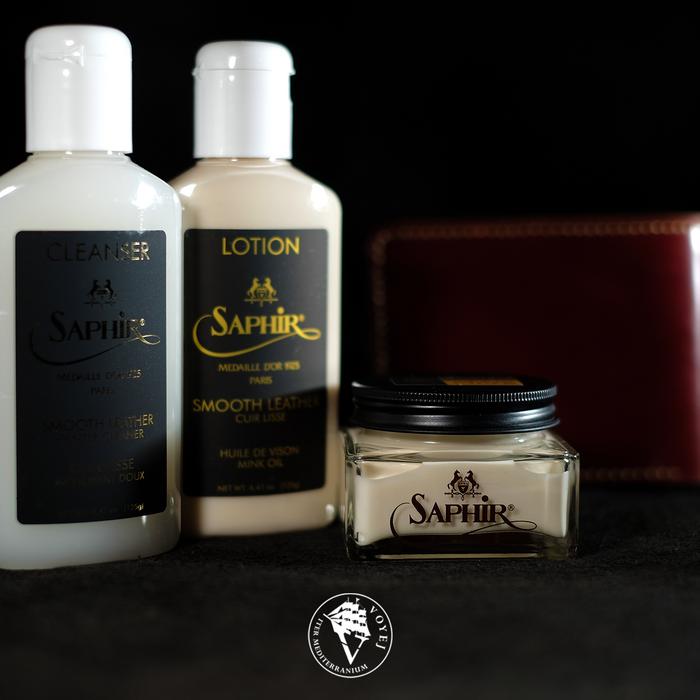 Saphir Cleanser Smooth Leather 100ml - Cleaner Leather Care