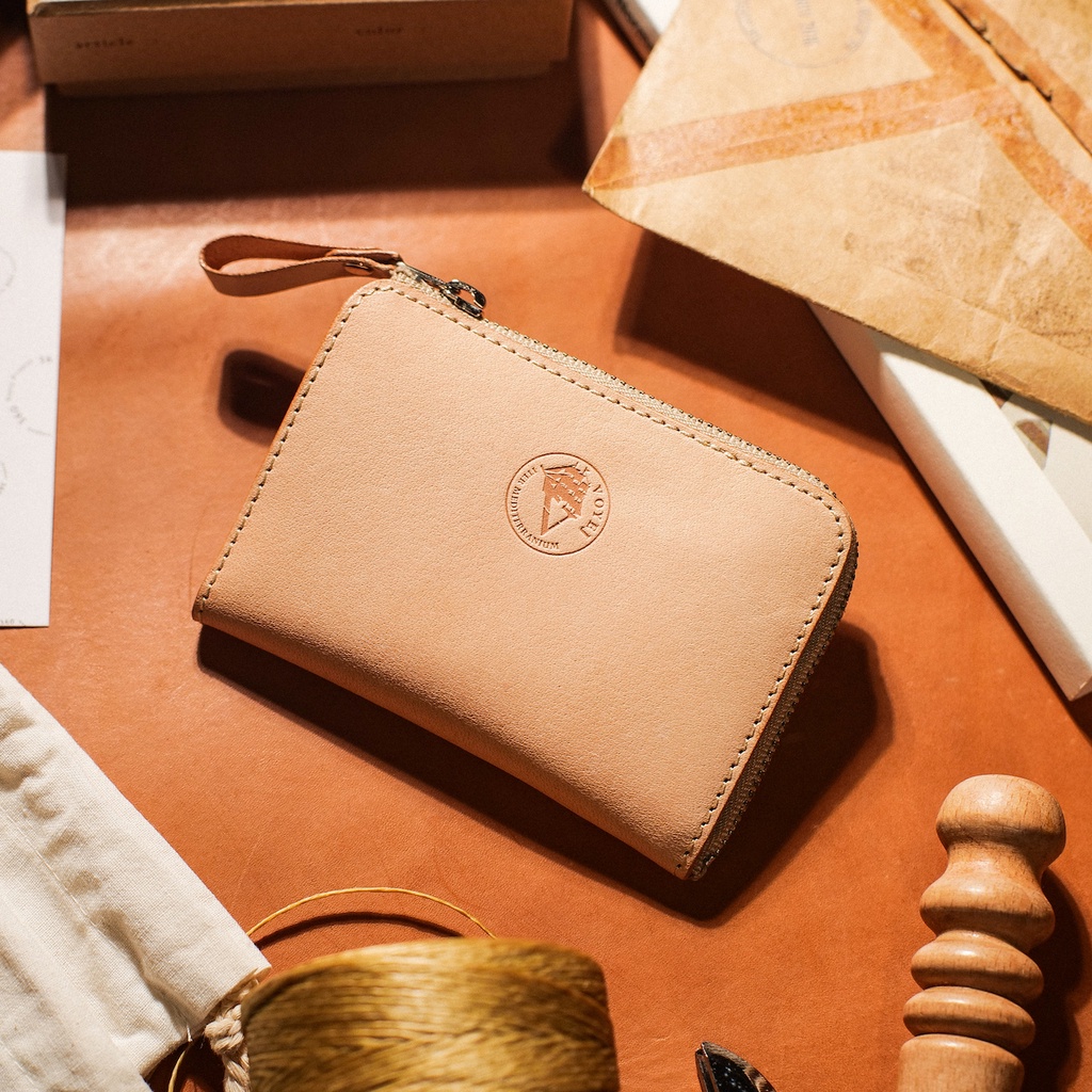 VOYEJ (Project360) Vasa V - Dompet Kartu Zipper Unisex Kulit Sapi Asli