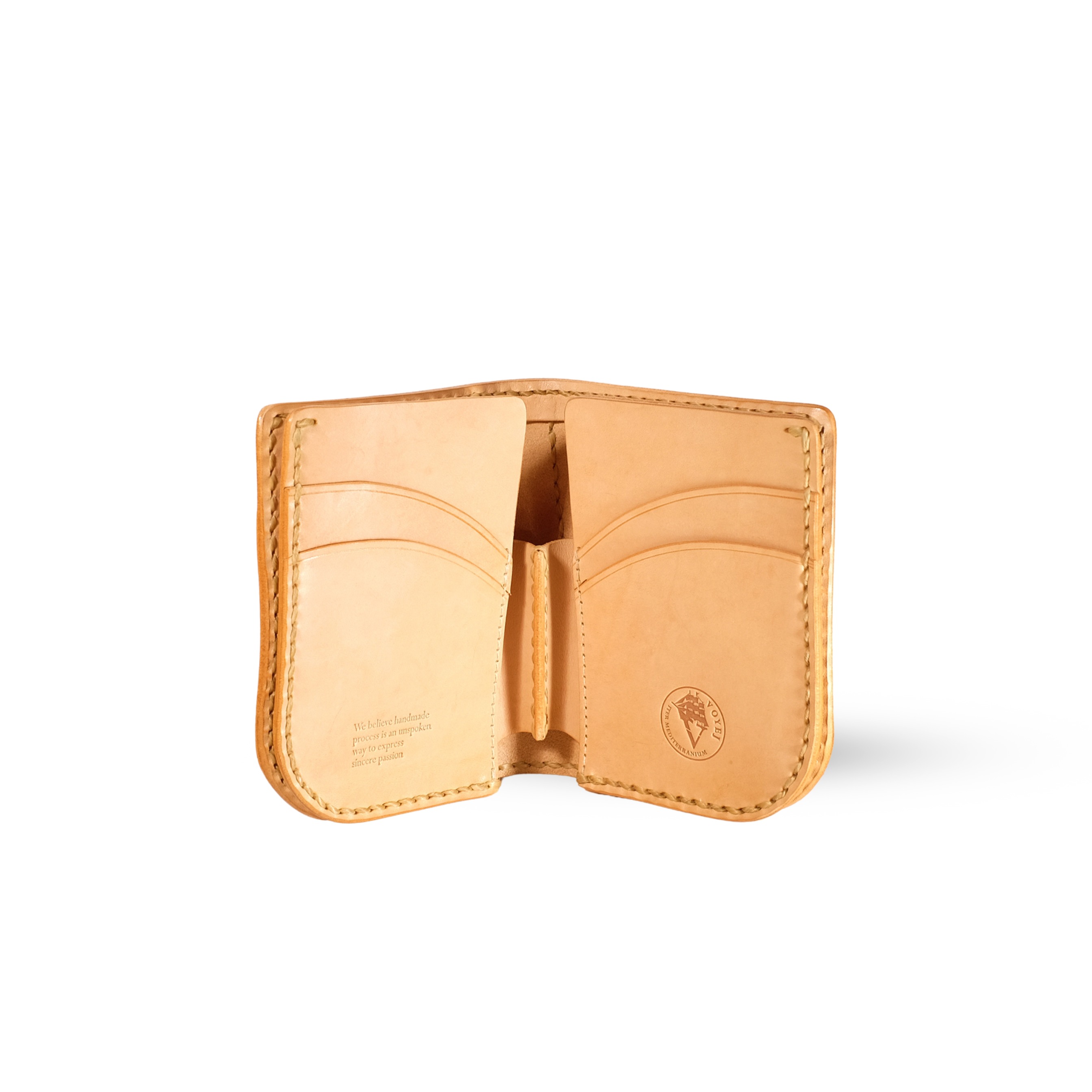 VOYEJ Eagle Feather Jr II - Dompet kulit asli pria