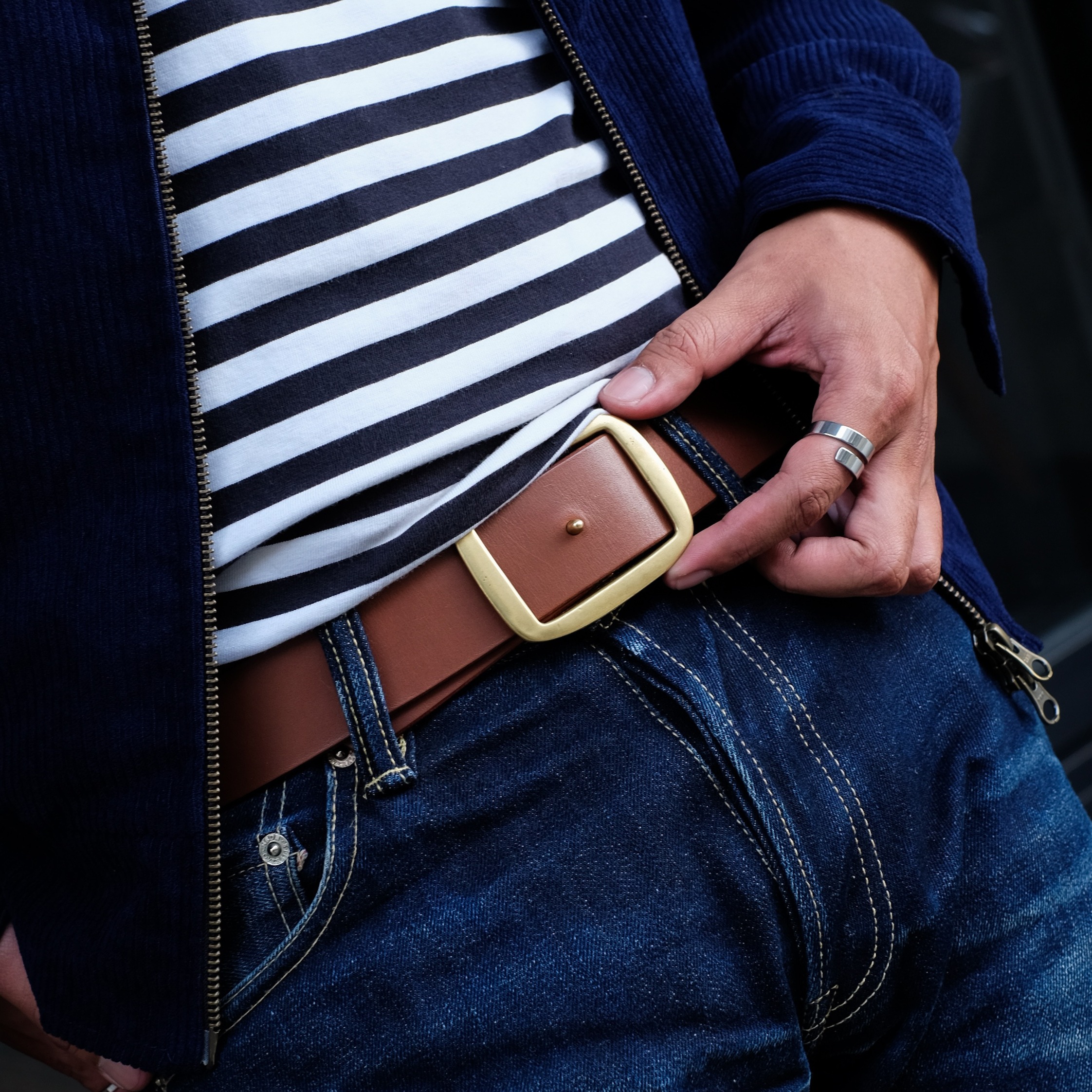 VOYEJ Conway Belt - Sabuk Kulit Asli Pria