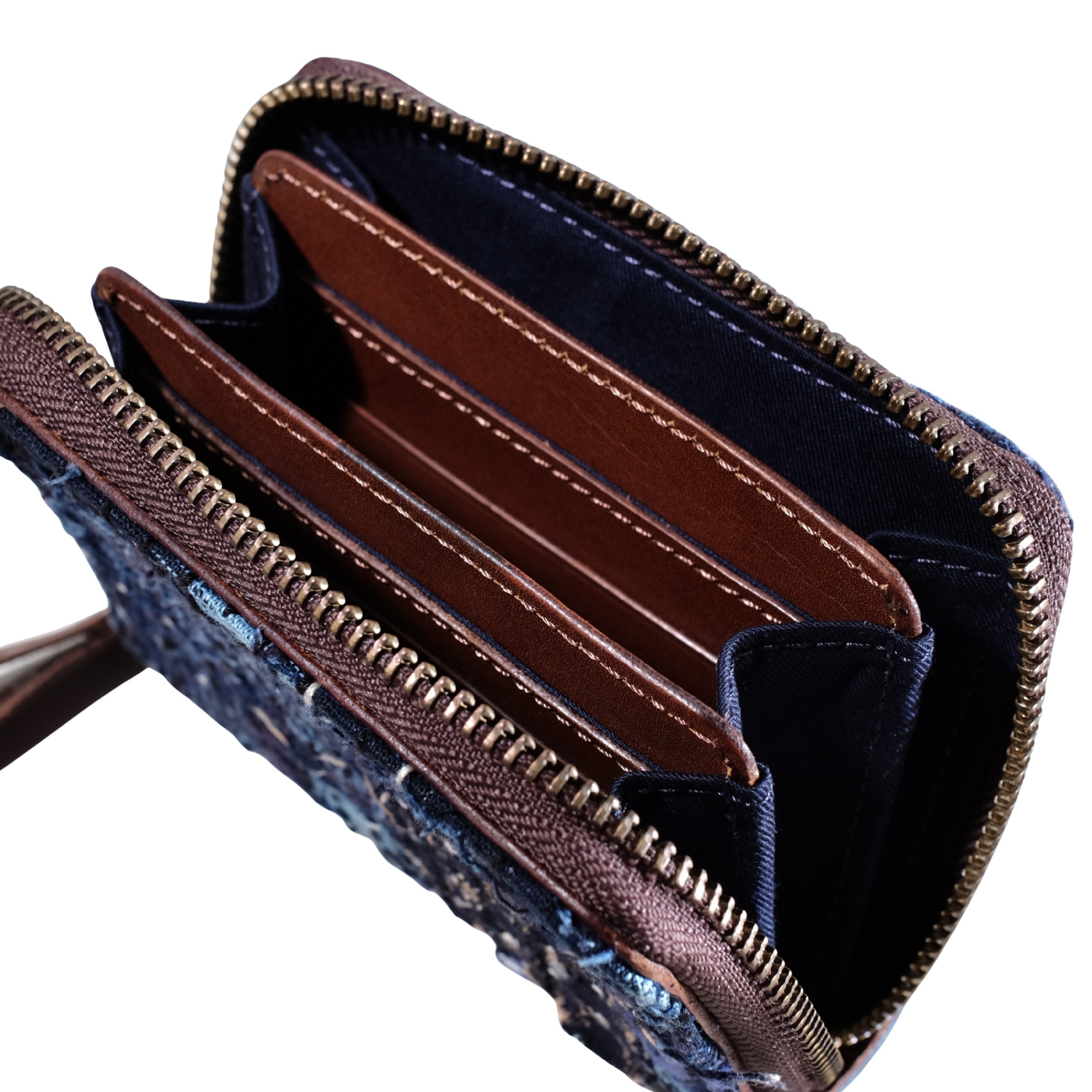 VOYEJ Ketch x Secaworks Cognac Coffee - Dompet Minimalis