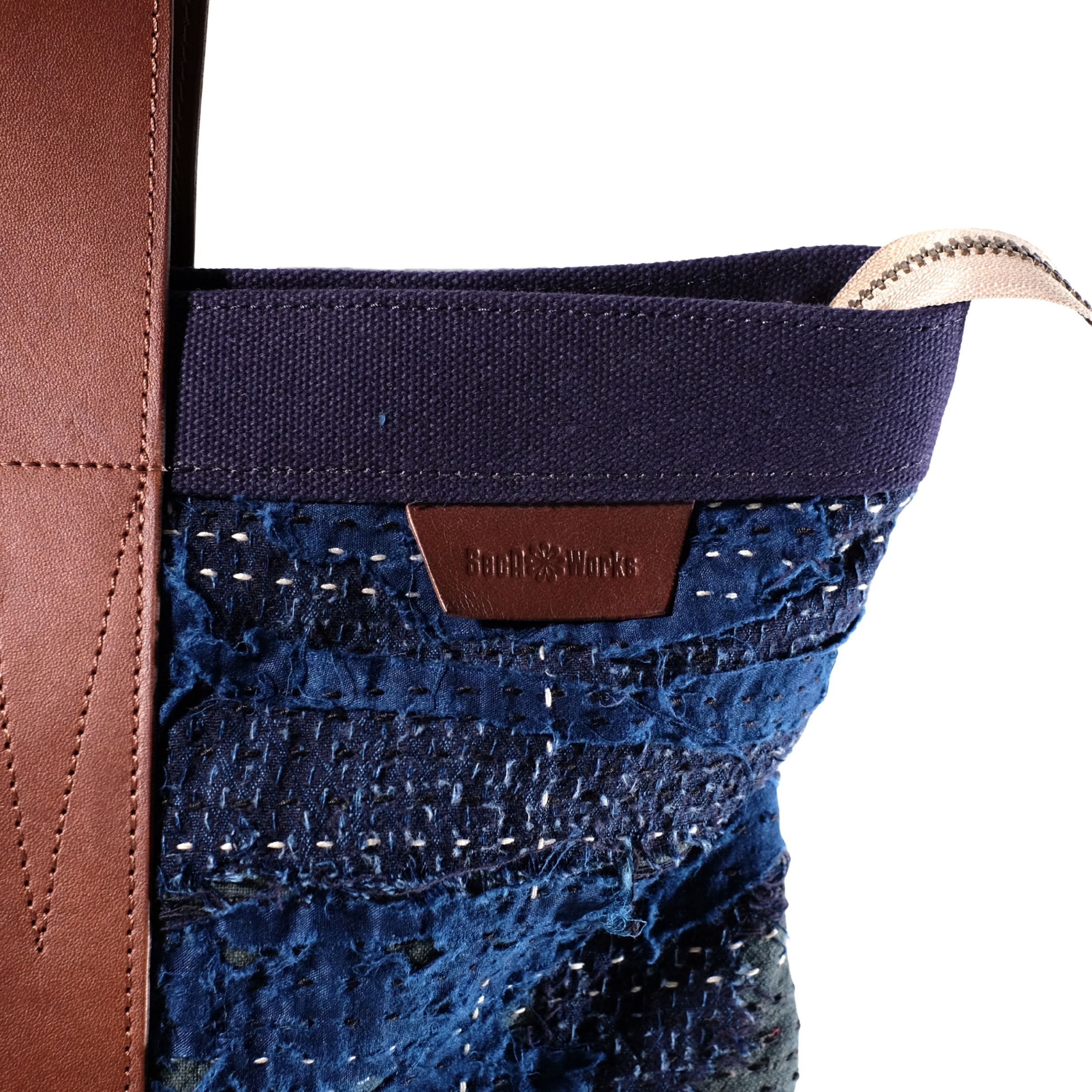 VOYEJ Kumu II Bag x Secaworks Cognac Coffee - Tas Kulit Unisex