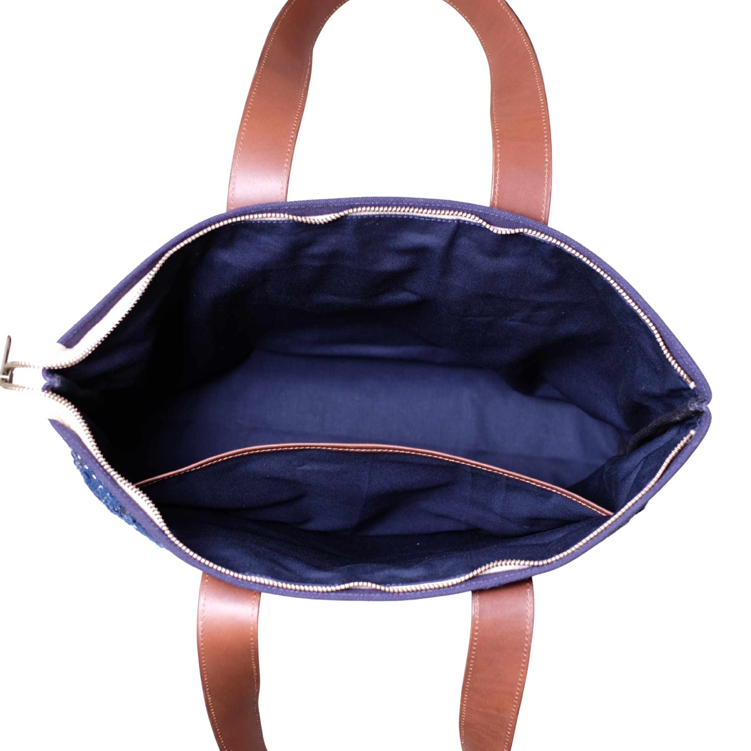 VOYEJ Kumu II Bag x Secaworks Cognac Coffee - Tas Kulit Unisex