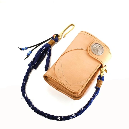 Image of VOYEJ Eagle Feather Sr - Dompet Kulit Medium Pria