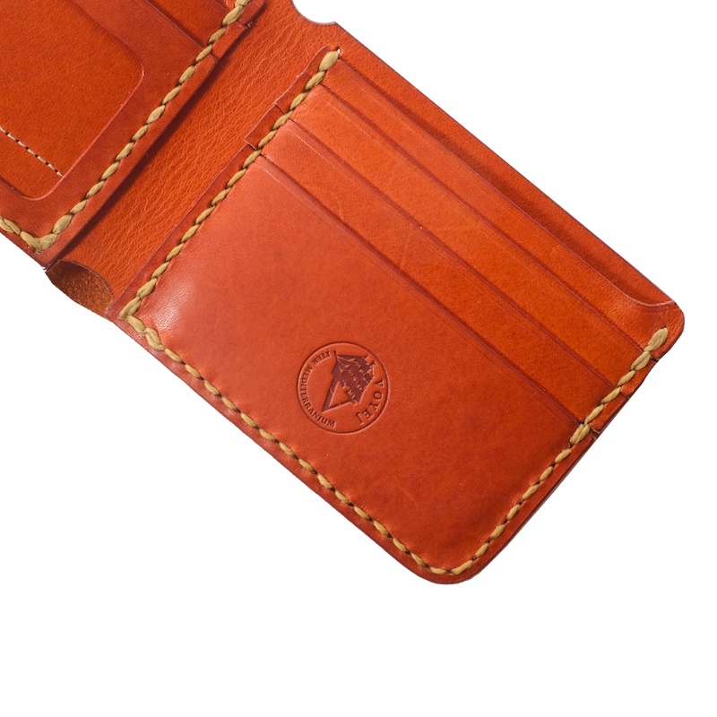 VOYEJ Karimata IV RISE - Dompet Lipat Bifold Pria Kulit Asli Pull Up