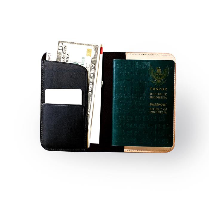 VOYEJ Passport Cover Type II Black - Dompet Passport