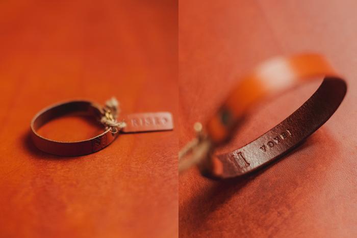 VOYEJ Bracelet IX RISE - Gelang Kulit Asli Pull Up Unisex