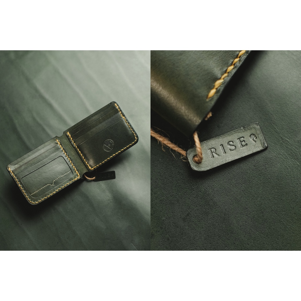 VOYEJ Karimata IV RISE - Dompet Lipat Bifold Pria Kulit Asli Pull Up