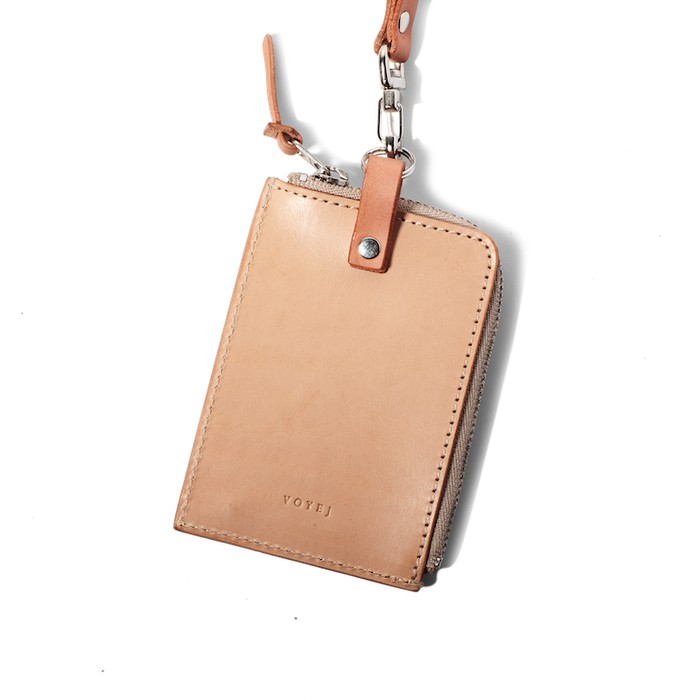 VOYEJ ID Card Holder III - Name ID Tag Kulit Asli Unisex