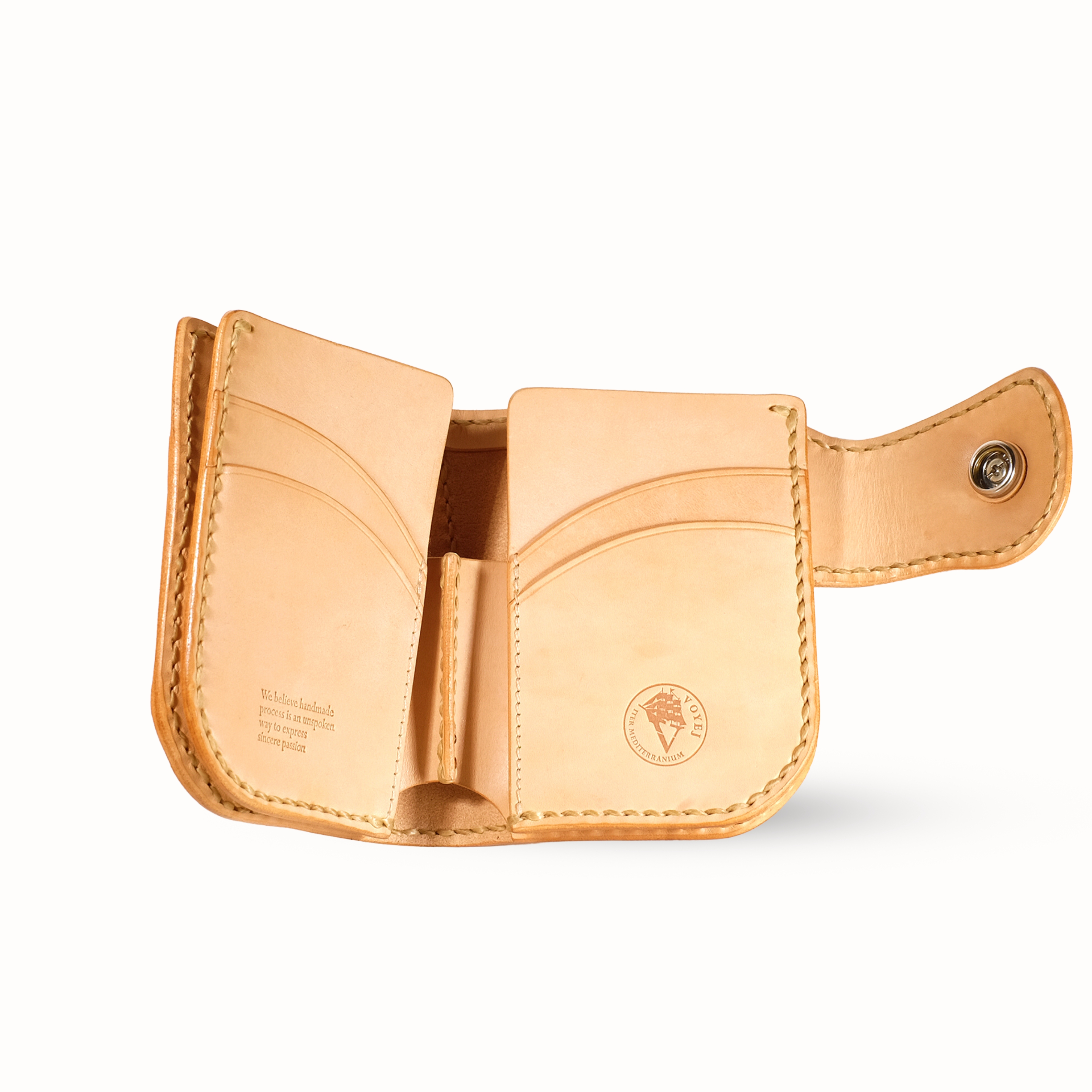 VOYEJ Eagle Feather Jr I - Dompet kulit asli pria
