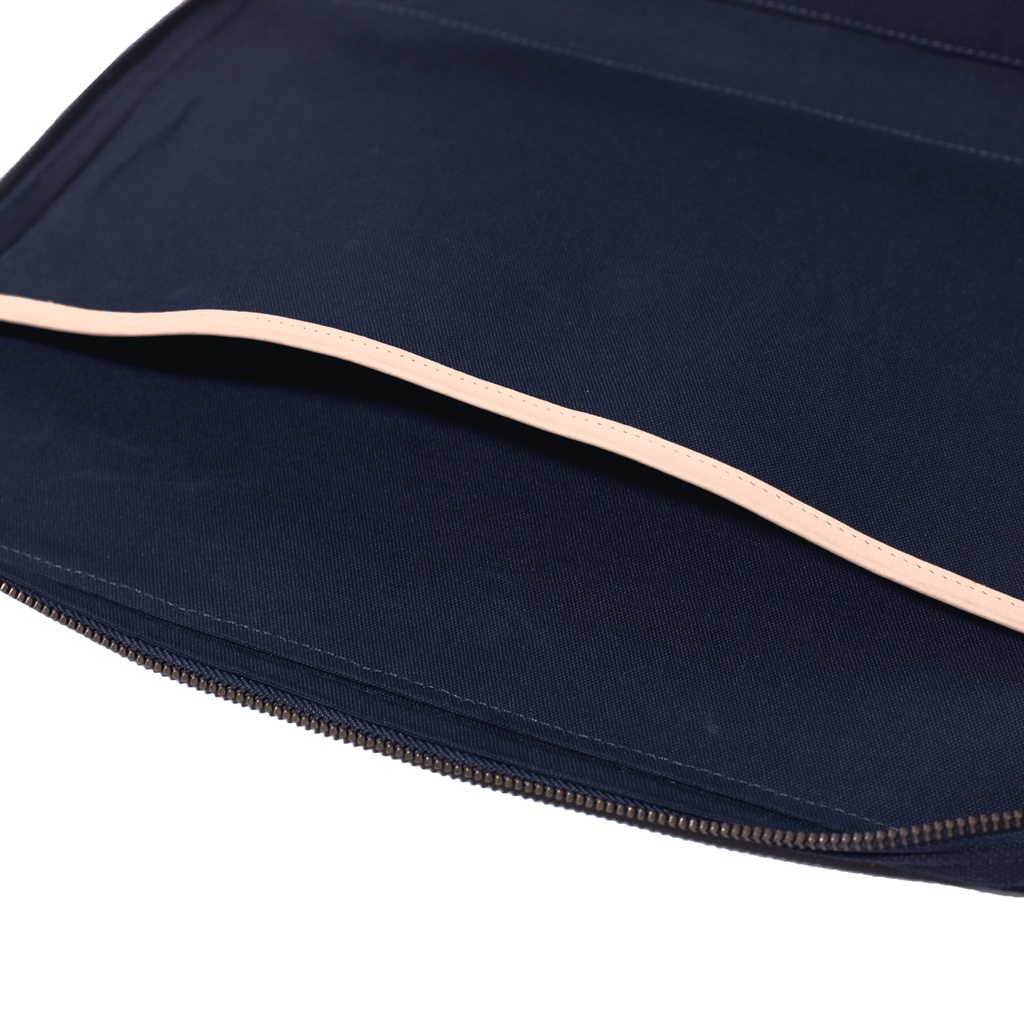 VOYEJ Freighter II Leather Canvas - Tas Laptop Unisex