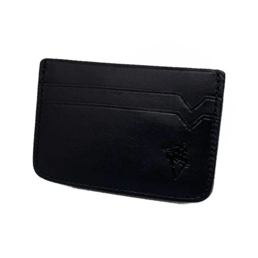 Image of VOYEJ (Project 360) VASA IV Black - Dompet kartu pria kulit asli