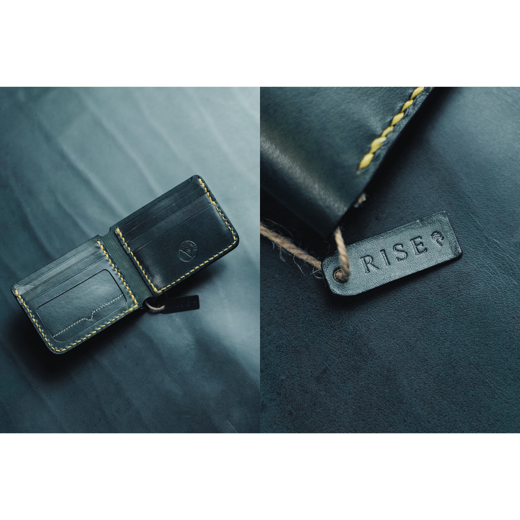 VOYEJ Karimata IV RISE - Dompet Lipat Bifold Pria Kulit Asli Pull Up