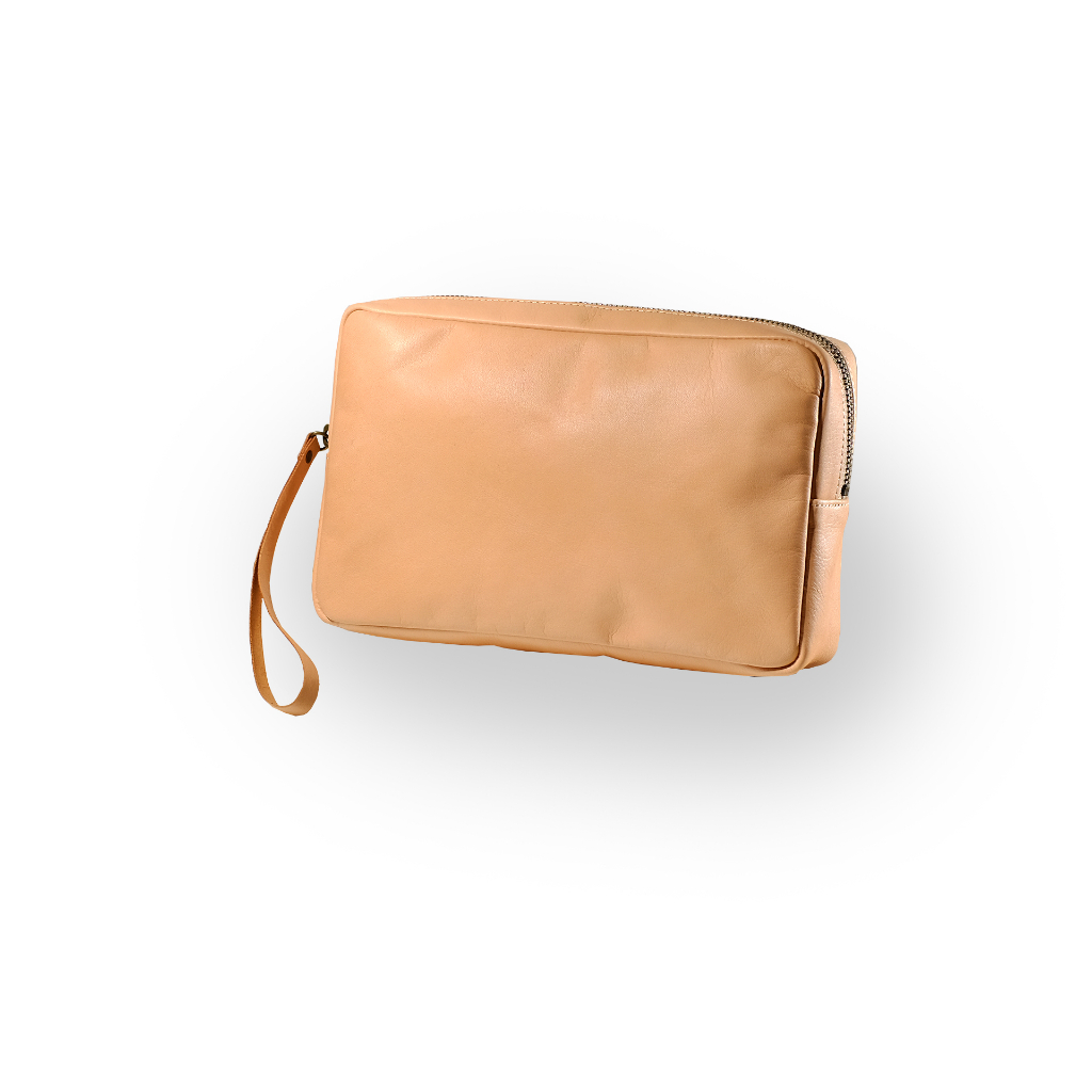 MARITIM Kujang II Pouch Natural - Pouch Kulit Unisex