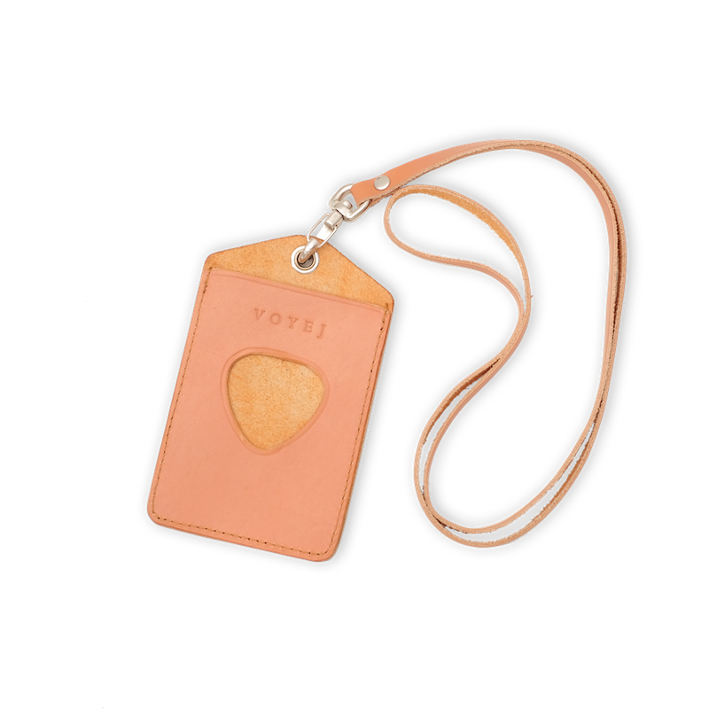 VOYEJ (Project360) ID Card Holder - Lanyard ID Card Kulit Sapi Asli