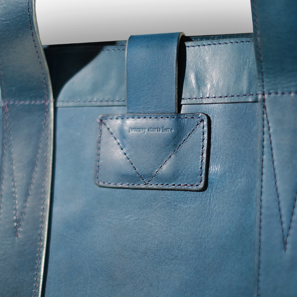 VOYEJ Kumu II RISE Leather Bag Admiral Blue