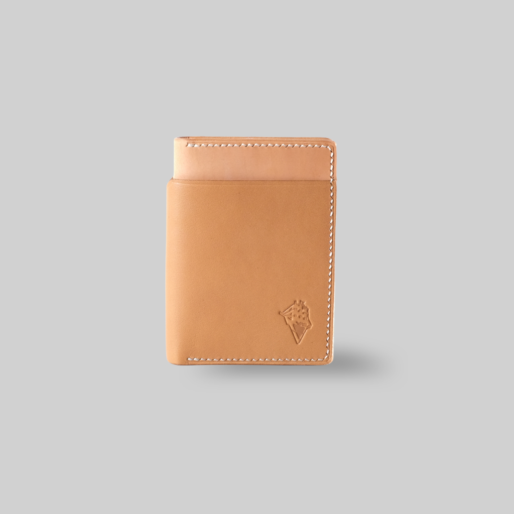 VOYEJ Shokunin-waza RIN Compact Wallet - Dompet Minimalis Unisex Kulit Sapi Asli