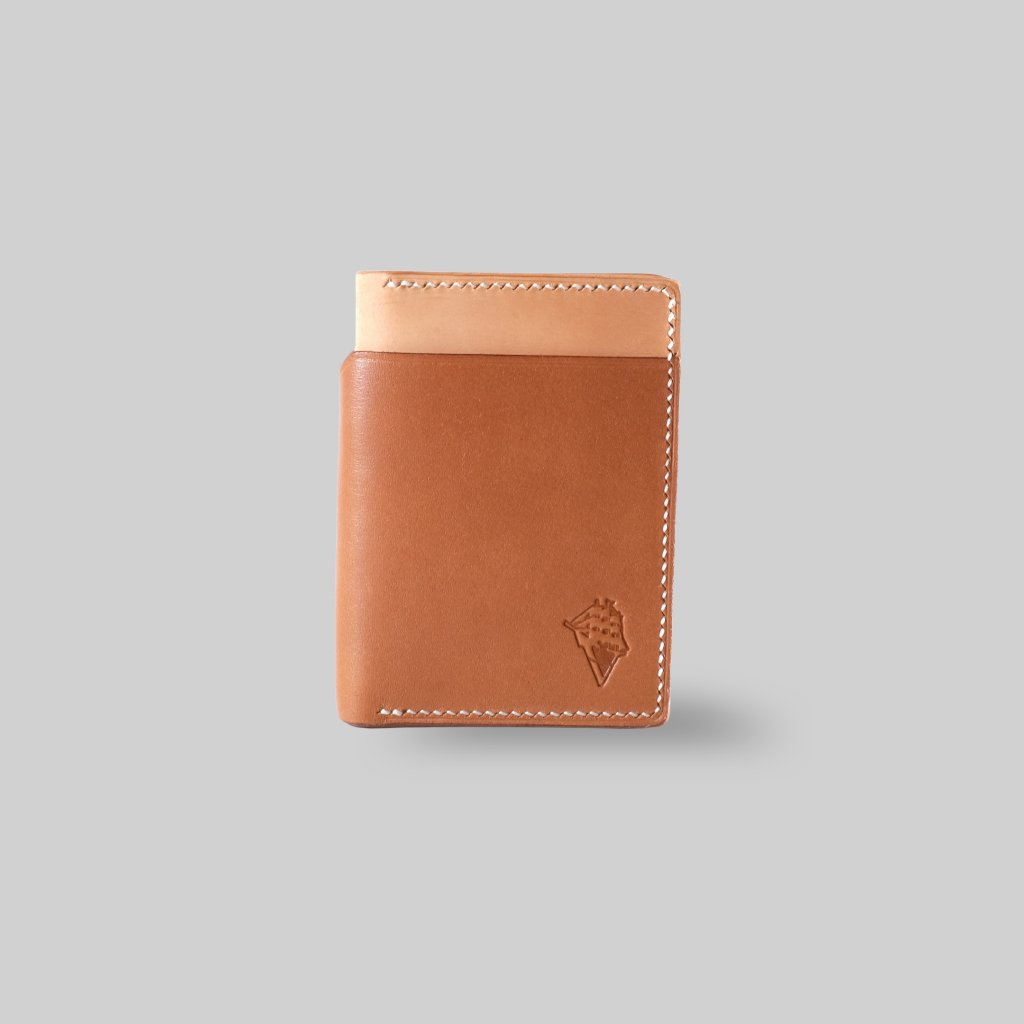 VOYEJ Shokunin-waza RIN Compact Wallet - Dompet Minimalis Unisex Kulit Sapi Asli