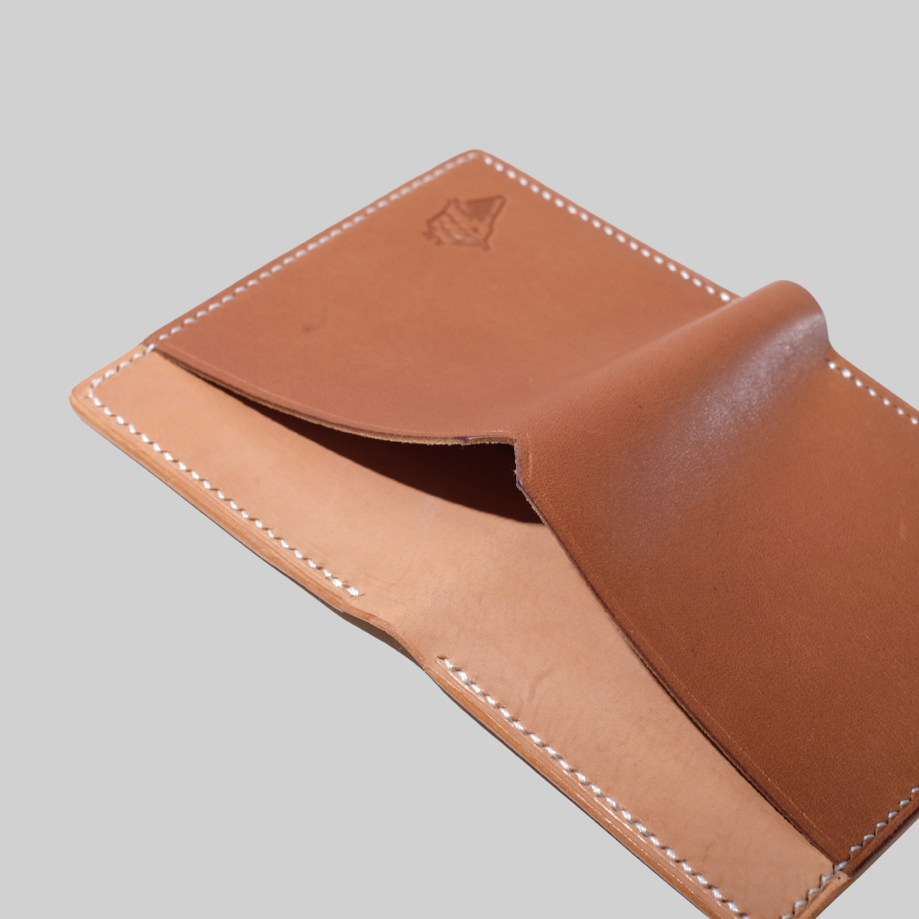 VOYEJ Shokunin-waza RIN Compact Wallet - Dompet Minimalis Unisex Kulit Sapi Asli